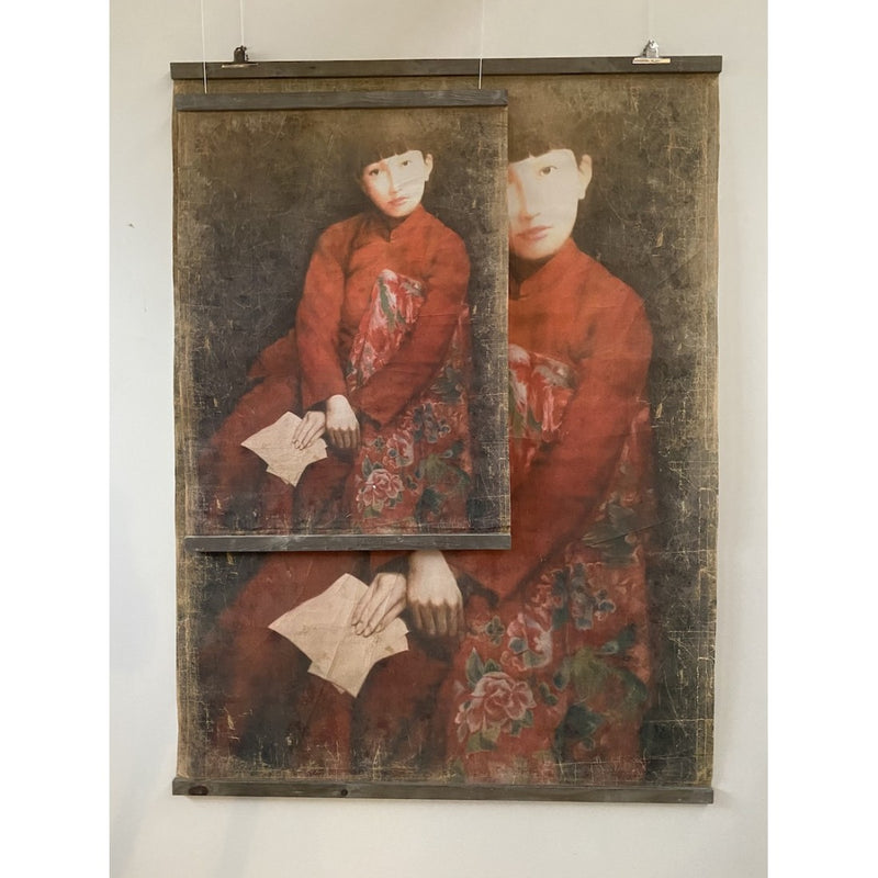 Mademoiselle Zhao Canvas Print
