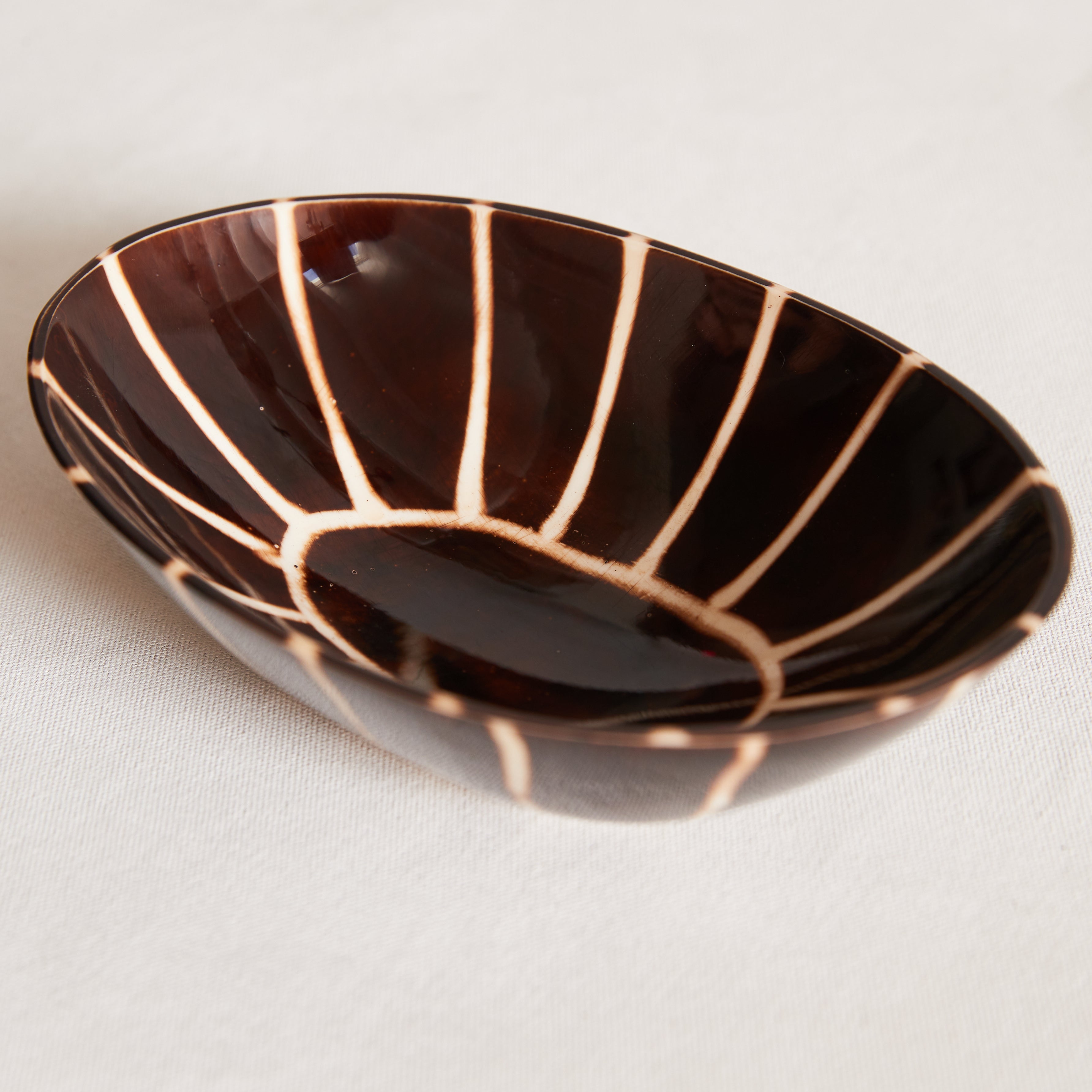 Zuri Small Horn and Resin Bowl