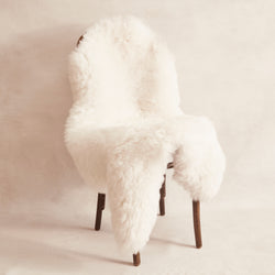 Shorn Icelandic Sheepskin - Natural White