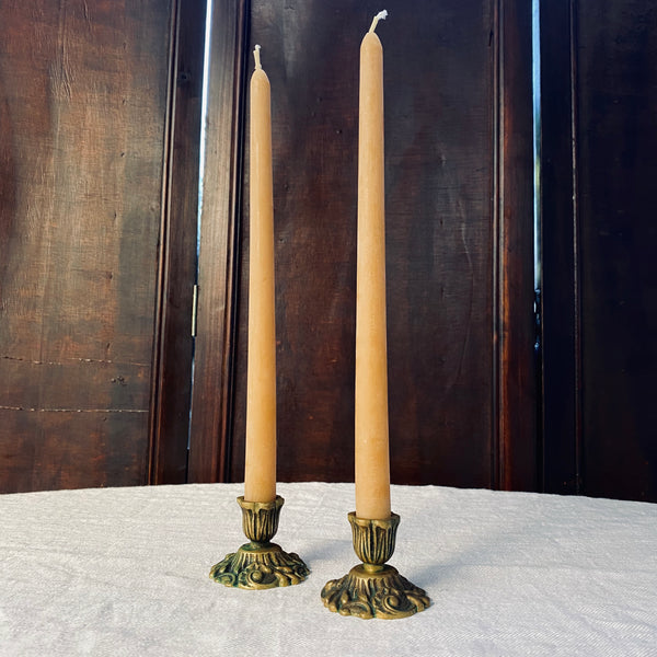 Petite Ornate Candlesticks
