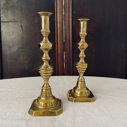 Pair of Antique Brass candlesticks