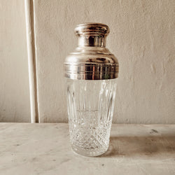Vintage French Saint Louis ‘Tommy’ Crystal Cocktail Shaker