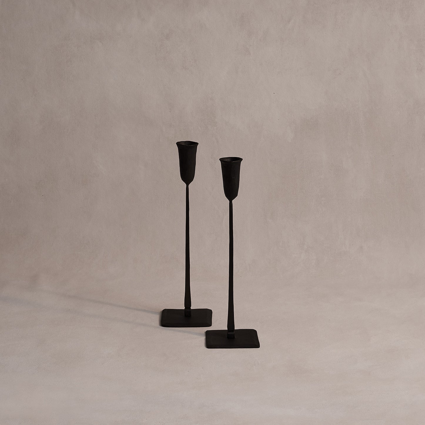 Medium Hand-Forged Candle Stick