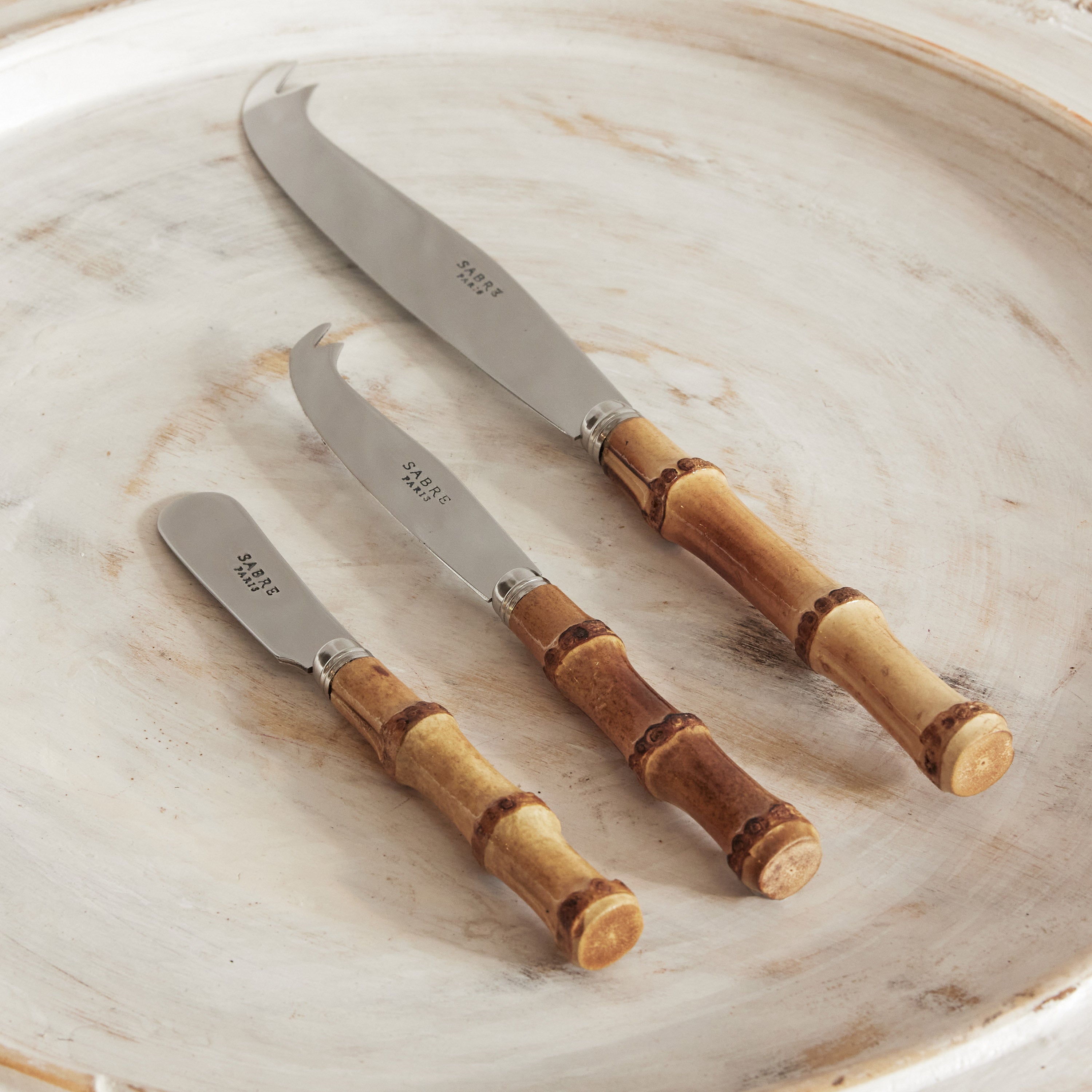 Bamboo Cheese Set