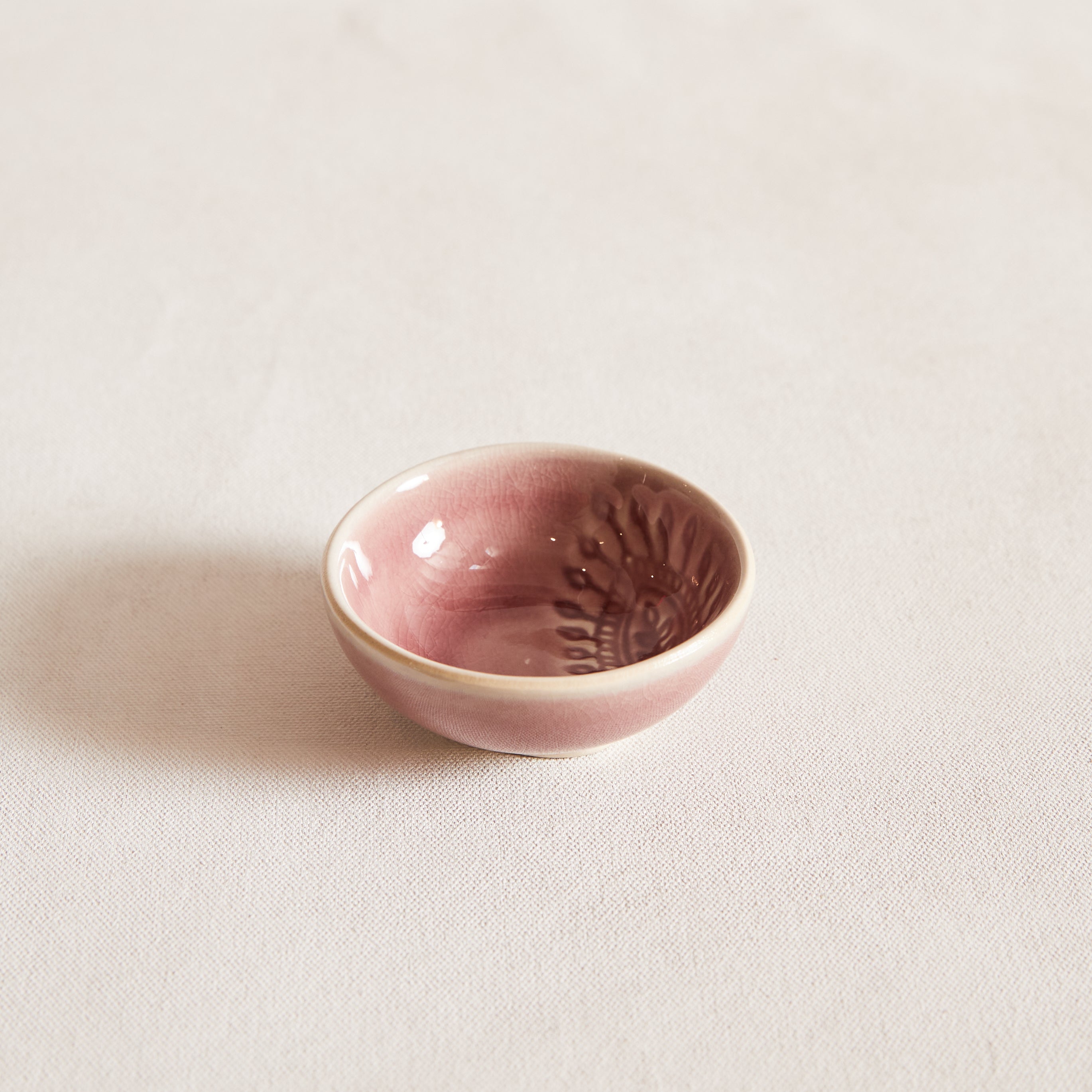 Small Dip Bowl - Old Rose