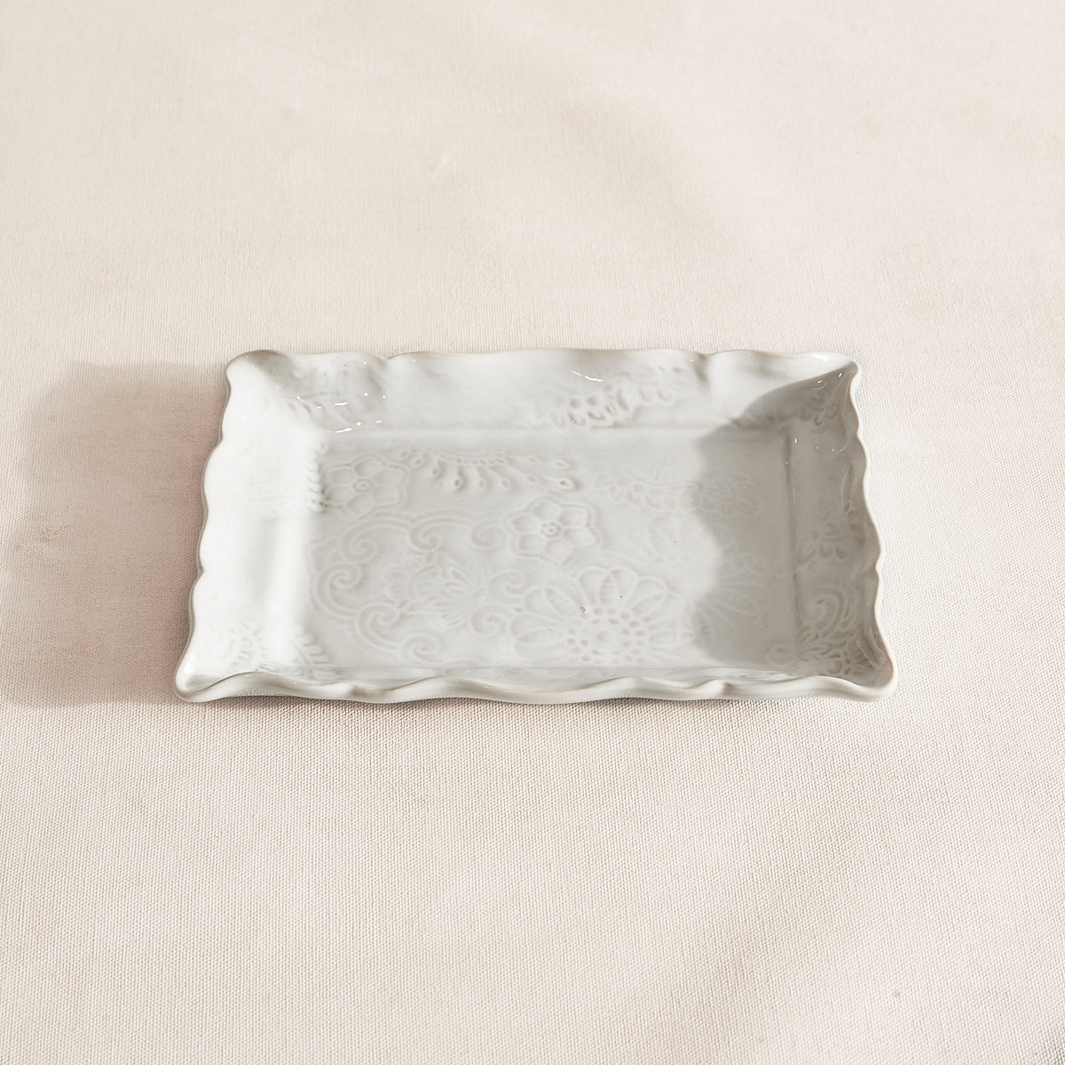 Appetizer Plate - White