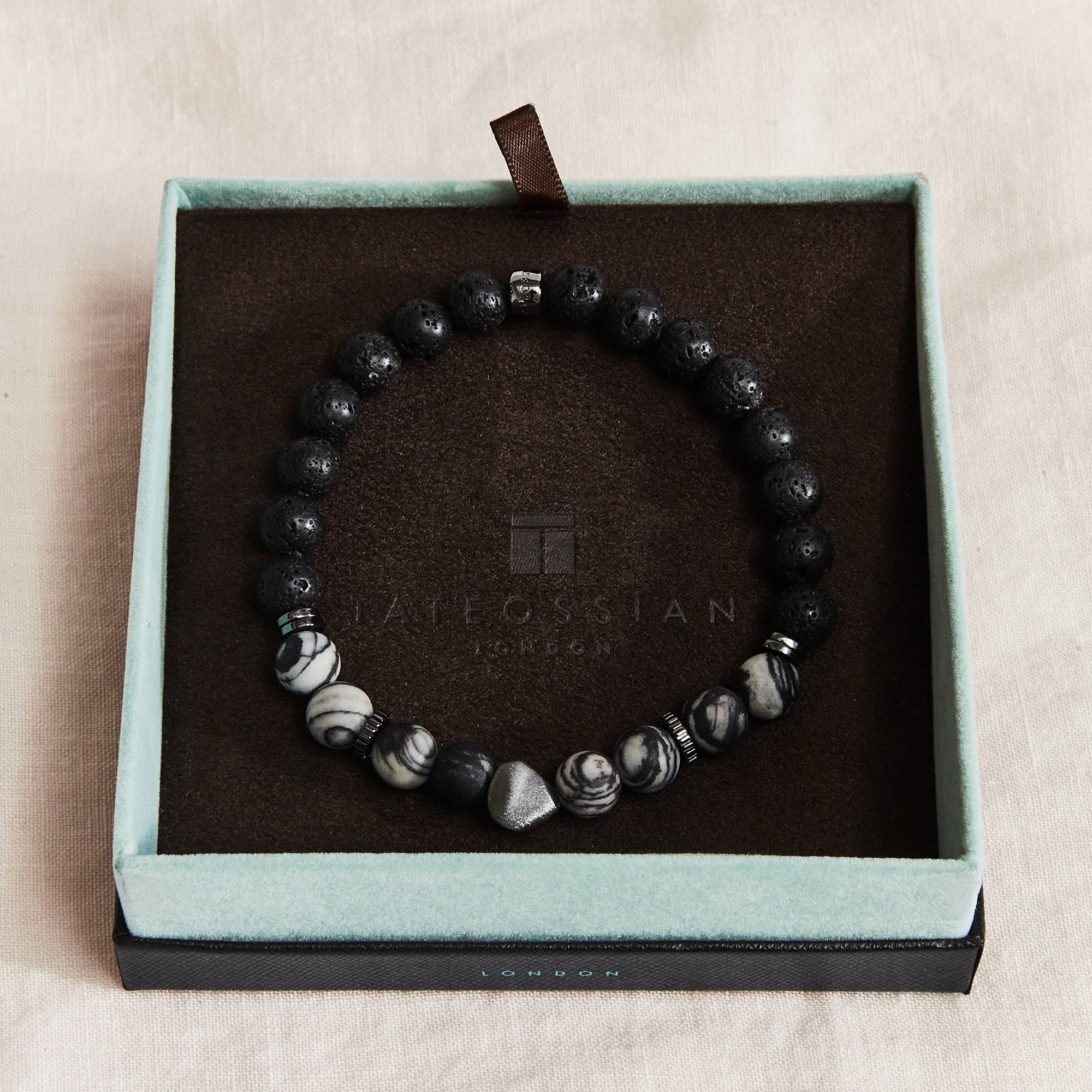 Nugget Bracelet - Spiderweb Jasper