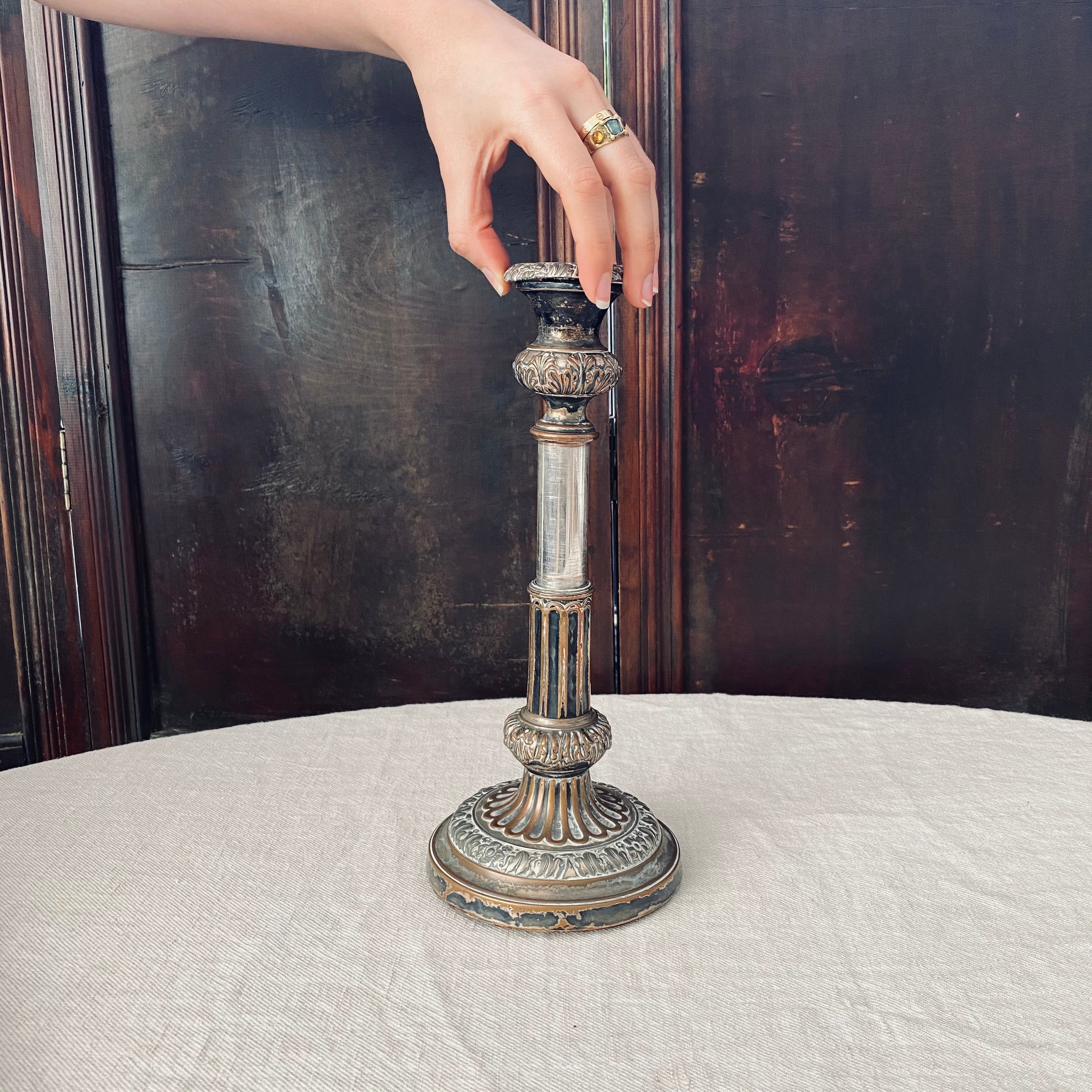 Antique Former Telescopic Candlestick 1890s