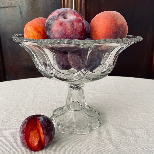 Early Australian Glass Compote