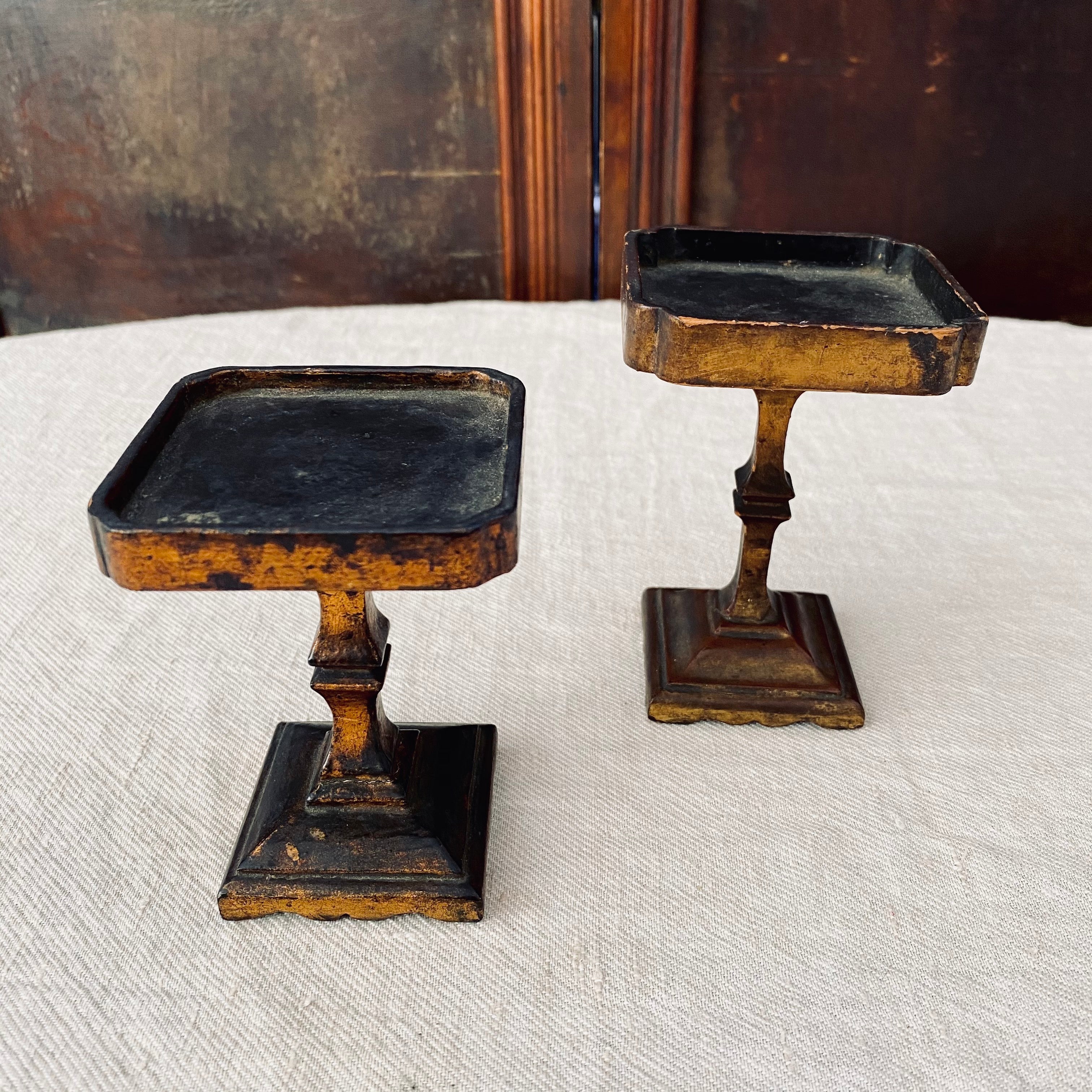 Antique Japanese Wooden Stands – Mejii Period Circa 1868 – 1912