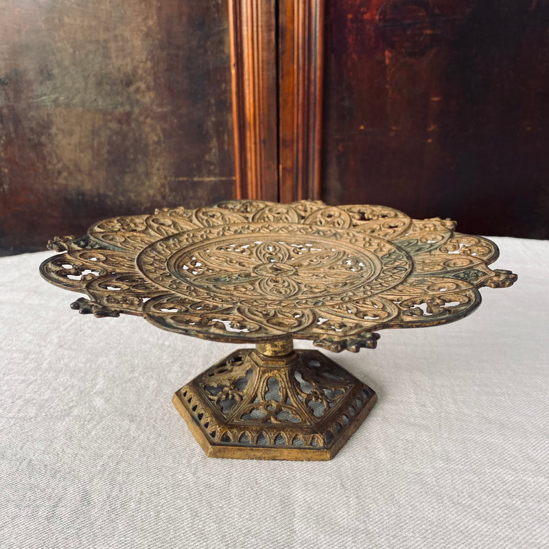 Antique Gothic Style Tazza