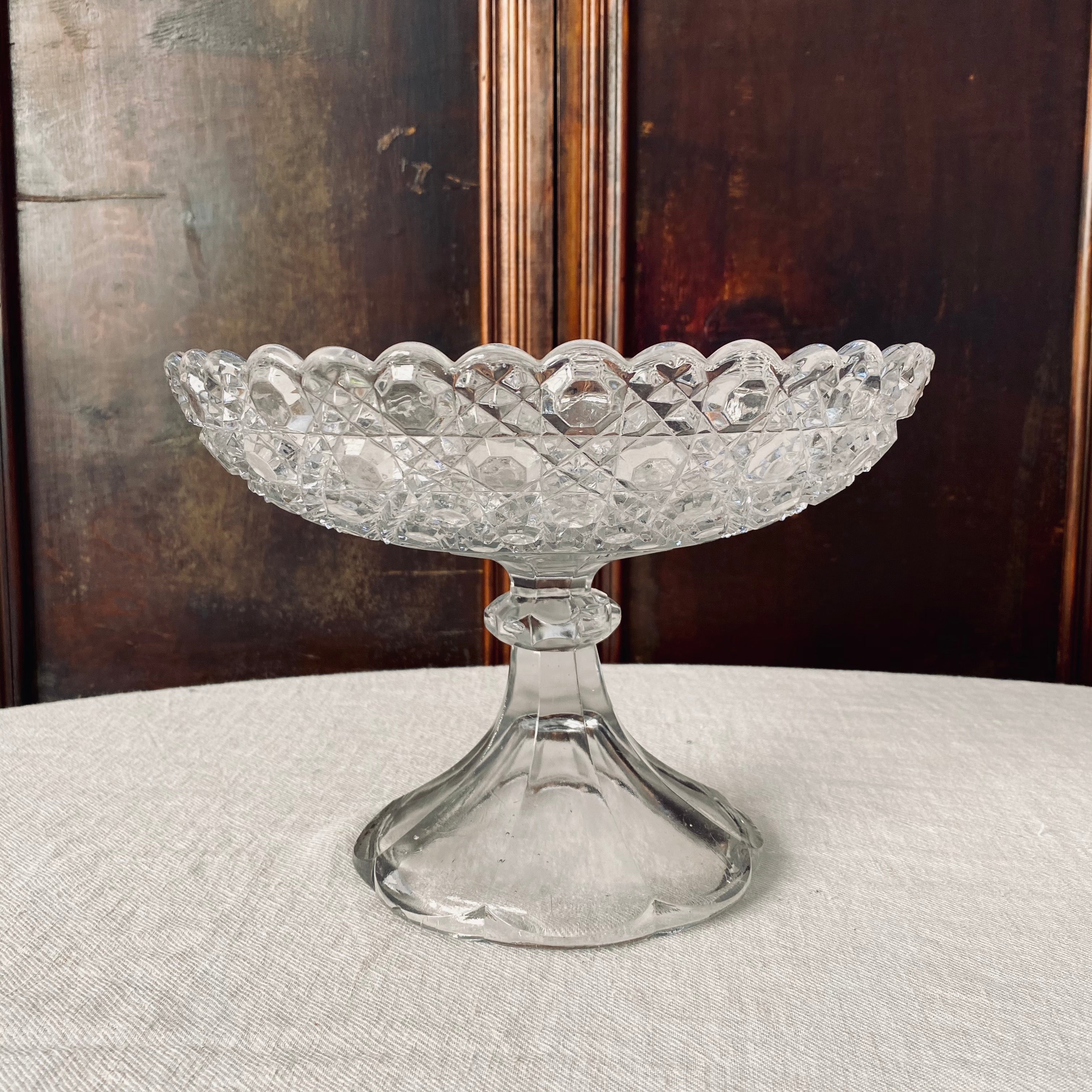 Glass Compote - 27cm
