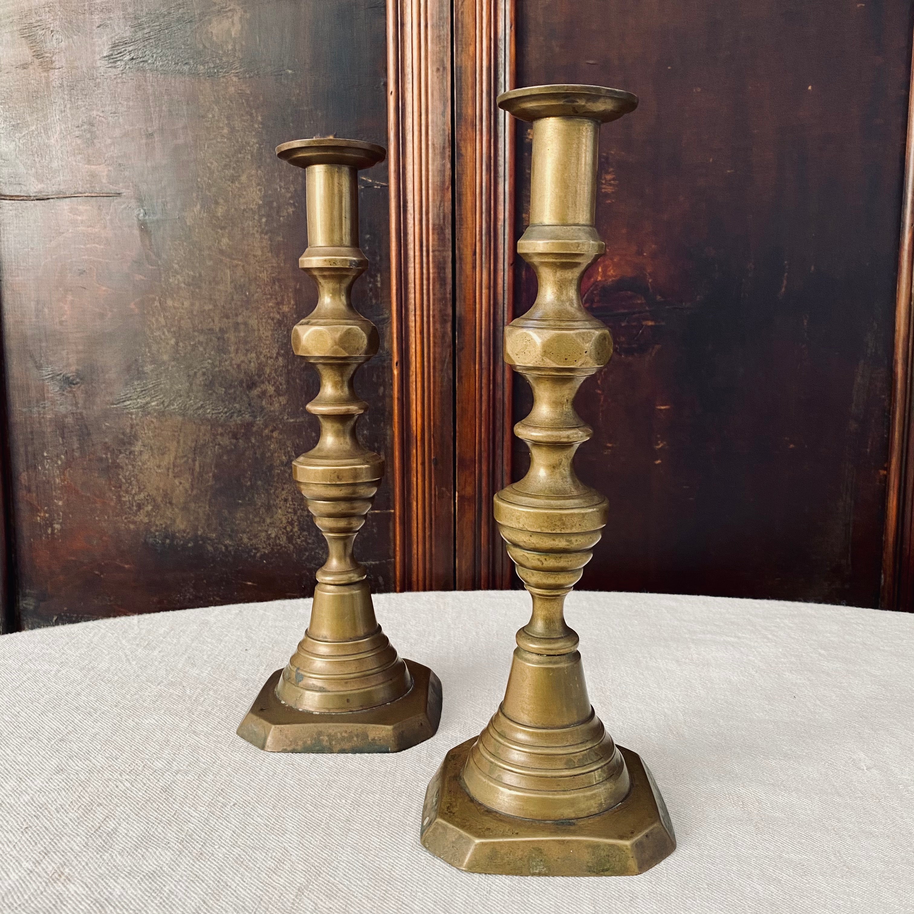 Pair of Brass Candlesticks